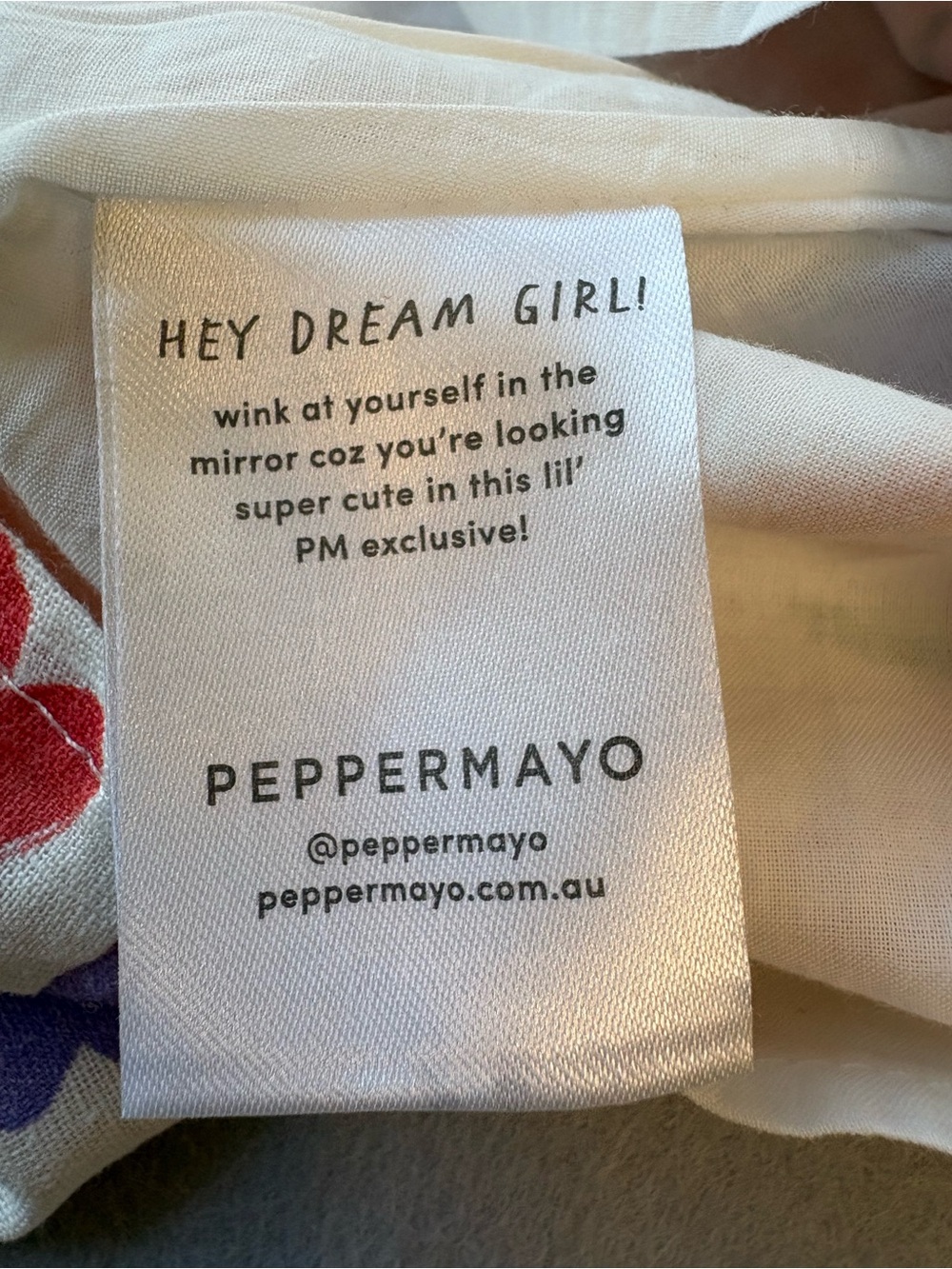 PepperMayo Women's Monday Margs Floral Linen Blend Mini Dress in Blooming Sz 2 - Picture 11 of 11